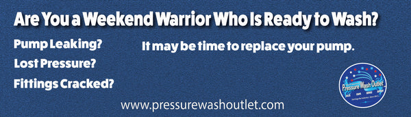 HOMEOWNER PRESSURE WASHER PUMPS & FITTINGS